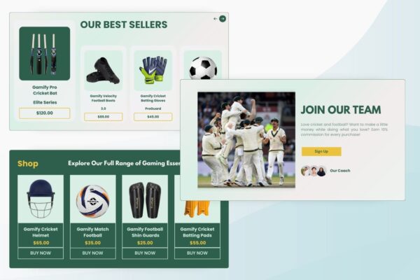 Gamify – eCommerce Sports Store Theme - Image 2